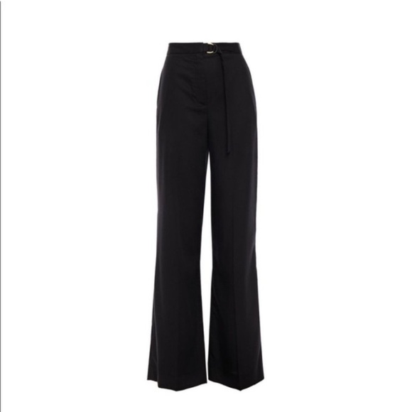 Sandro Roxanne Wide Leg Loose Fit Pant Trouser Size 38 or US 6 - Picture 2 of 14